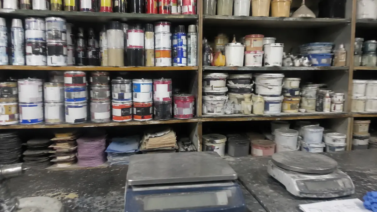 Automotive Paint & Body Supplies for sale at an auto car parts store in Dallas