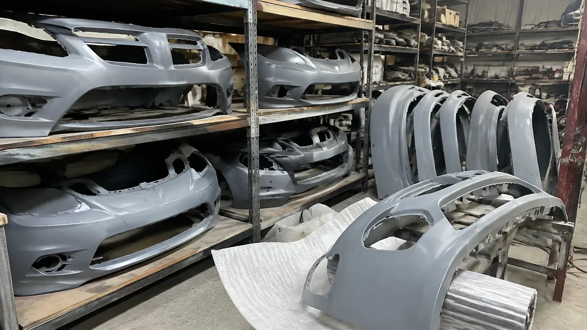 Bumper Covers & Bumper Parts for sale at an auto car parts store in Dallas