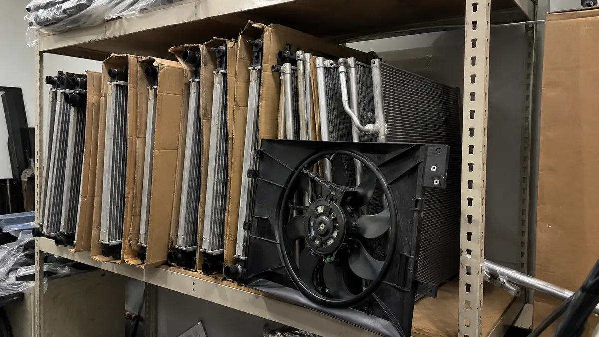 Radiators, Condensers & Cooling Parts for sale at an auto car parts store in Dallas