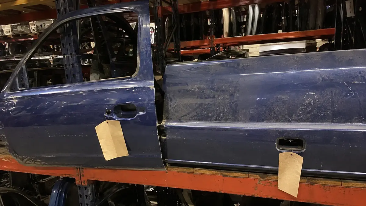 Used & Salvage Car Parts for sale at an auto car parts store in Dallas